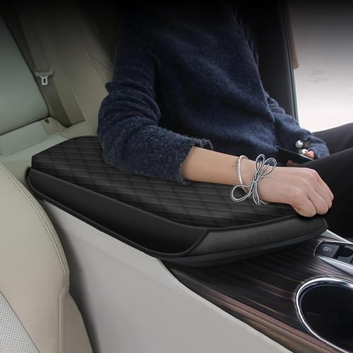 AOMSAZTO Console Pad for 2018-2024 Toyota Camry Armrest Pad for Toyota Camry Black - size: 2018-2024 Toyota Camry