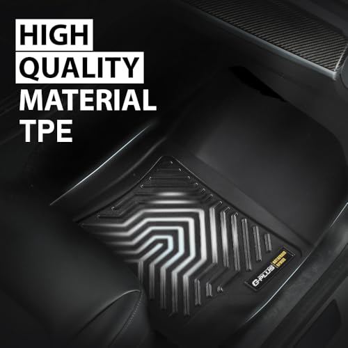 G-PLUS Floor Mats 3pcs Compatible with Honda Civic Coupe Sedan 2016-2021 & Civic Hatchback 2017-2021, Fit Honda Insight 2016-2021 All Weather Protection TPE Car Floor Cargo Liners Black - size: 2016-2021|Fit Honda Civic & Insight|3Pcs