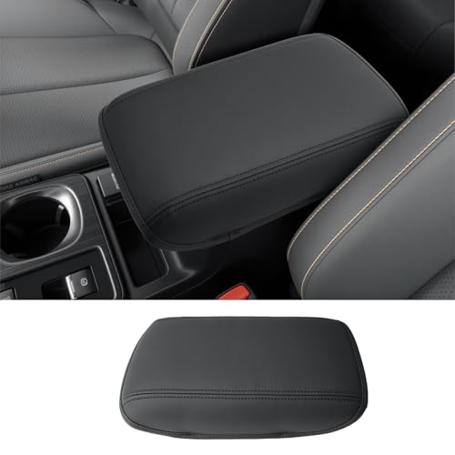 CDEFG for 2026 Subaru Outback Center Console Cover for 2026 Subaru Outback (Premium/Limited/Limited XT/Touring/Touring XT/Wilderness) Accessories Armrest Cover Arm Rest Leather Pad - color: Thick Leather for 2026 Outback
