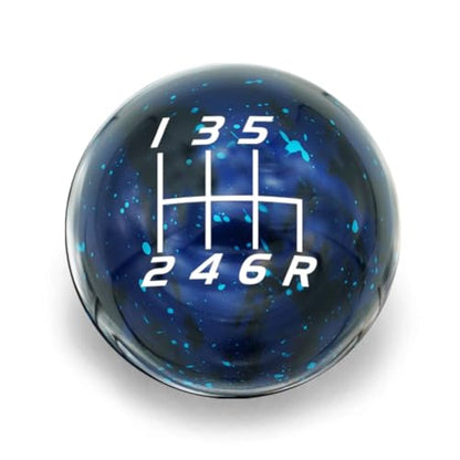 Cosmic Space Shift Knob Compatible with Subaru 6 Speed WRX: 2015-25 / STI: 2004-21, Cosmic Blue - color: Cosmic Blue