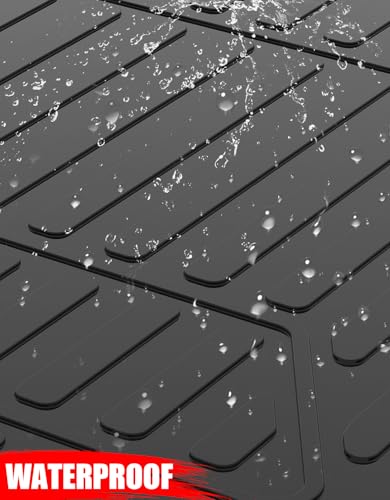 Bed Mat Liner for Kawasaki Mule 4010, TPE Rubber Rear Cargo Bed Mat All Weather Protection Slush Liner for Kawasaki Mule 2010 2500 3000 3010 4000 4010 1990-2025 Accessories,Replace #KAF25-023