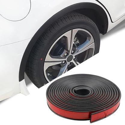 20Ft Car Wheel Arch Trim, Fender Flares Arches Wing Expander Car Wheel Eyebrow Anti-Collision Strip for Pickup SUV Fender Flare Edge Trim (3CM) - size: 3CM