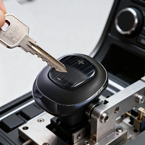 Auto Car Gear Shift Knob Cover Sticker Stainless Steel for Chevrolet Equinox 2018-2020 Black