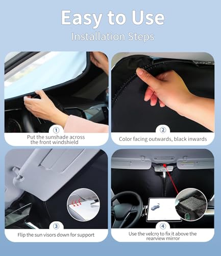 Custom-Fit for Subaru WRX Windshield Sun Shade, Car Sunshade Cover UV Block Car Front Window with Foldable Sun Shade Cover Cool Protection Visor, Designed for Subar-u Accessories (for Subaru WRX) - size: for Subaru WRX