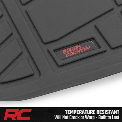 Rough Country Sure-Fit Cargo Mat for Toyota 4Runner (2025) - Custom Fit Rear Cargo Liner, All-Weather Protection, Made in USA - style: Rear Cargo