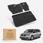 LASFIT Cargo Liner & Backrest Mat for Dodge Grand Caravan 2008-2020/ Chrysler Town & Country 2008-2016 All Weather TPE Custom Fit Truck Mat Car Liner Non-Slip, Black - size: 2008-2016|For Town&Country|Cargo&Backrest Mat