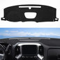 SKYLOTEC Dash Cover Mat Fit for 2019-2022 2023 2024 2025 Chevy Chevrolet Silverado 1500 2500HD 3500HD, 2019-2023 GMC Sierra 1500 2500HD 3500HD w/o Head Up Display No Speaker Cutout Dash Pad Protector - size: 2019-2025 Silverado/Sierra without HUD