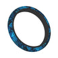 Watercolor Blue Sea Turtle Car Steering Wheel Cover Universal Fit 15 inch, Sweat Absorption Anti-Slip Breathable Neoprene Steering Wheel Protector for Women