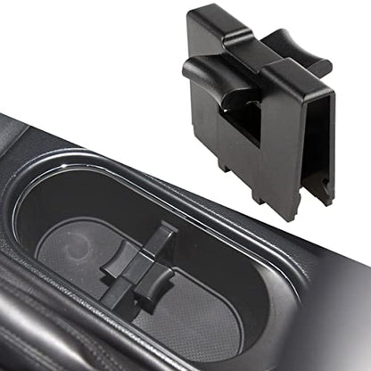 Cup Holder Divider Compatible with Subaru Forester 2014 2015 2016 2017 2018 2019 Year, 92118AJ000 92118AJ001 Black