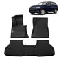 FREEMOTOR802 Compatible with 2014-2016 BMW X5 F15 & 2015-2016 BMW X6 F16 Floor Mats, Black 3D Molded Carpets Liner 1st 2nd Row Protection Pad 3PC TPE Thermo Plastic Elastomer All Weather Protector - size: For BMW X5 F15 2014-2016 & BMW X6 F16 2015-2016