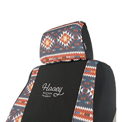 Hooey Low Back Seat Cover, Durable Bucket Seat Protection, Easy to Install Seat Covers for Car, Truck, Van, SUV, Riggin (Tuscon Aztec) - color: Riggin (Tuscon Aztec)
