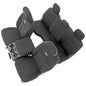 Rough Country Neoprene Seat Covers for Dodge Ram (2019-2024) - UV & Water Resistant, Foam Padded Truck Seat Covers - Full Set, Black, Front & Rear