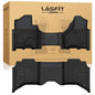 LASFIT Floor Mats 2019-2025 2026 for Ram 2500/3500 Crew Cab Bench Seat, Not for Bucket Seat or Model with PTO KIT or 4X4 Shifter, All Weather TPE Custom Fit Car Mats Floor Liners 1st & 2nd Row, Black - style: 3) 2500/3500 | 2019-2026 | Crew Cab Bench Seat