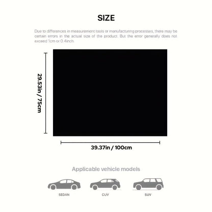 Universal Car Trunk Mat 29" x 39", The Wolf Family All Weather Trunk Protection Cargo Liner, Durable Cargo Mat Rear Trunk Liner, Stylish Vehicle Interior Accessories Suitable for Most Car Models - color: The Wolf Family