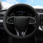 Car Silicone Steering Wheel Cover, Grip. Soft and Elastic Material, Non-Slip, Sweat-Resistant, Dirt-Resistant and Easy to Clean