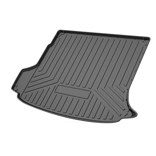Elsetyler Custom Fit for Cargo Liner 2021 2022 2023 2024 2025 2026 Buick Envision - Black TPE All Weather Heavy Duty Waterproof Rear Cargo Tray Trunk Floor Mat Protector - color: 2021-2026 Buick Envision
