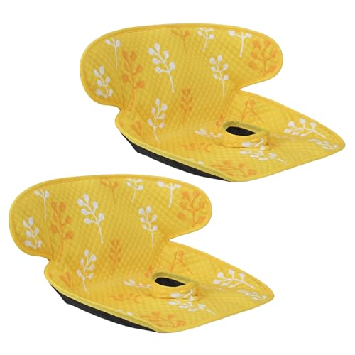 INFANZIA Dry Seat, Car Seat Protector Waterproof Carseat Liner Potty Training Toddlers, Baby and Infants, Piddle Pad for Carseats Strollers (Yellow, 2 Packs) - color: Yellow, size: 2-Pack