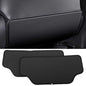 2Pcs Leather Car Seat Back Protectors Kids Kick Mats Waterproof Backseat Covers for Sienna 2021-2025,2026Interior Accessories (Black)