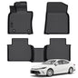 Auxko All Weather Floor Mats for 2024-2018 Toyota Camry (FWD Only,Not Hybrid or AWD) TPE Rubber Liners Accessoires All Season Guard Odorless Anti-Slip - size: camry fwd|2018-2024|floor mats