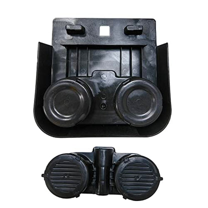 Front Center Console Cup Holder Replace for HC3Z-2813562-AB Compatible with 2015-2020 Ford F150 2017-2022 F250 F350 F450 Super Duty