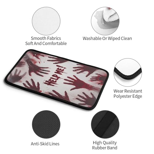 Universal Car Center Console Cushion Pad, Red Hand Soft Waterproof Car Center Console Cover Auto Armrest Seat Box Cover Protector for Most Vehicle SUV Truck Car - color: Red Hand