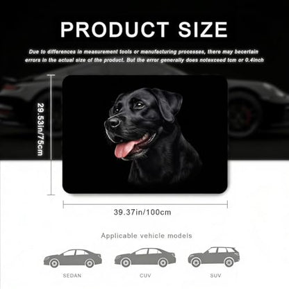 Car Trunk Mat - Universal Size 29" x 39", Leopard Print Pattern Cargo Liner, Car Accessory for SUVs/Sedan/Wagons, Durable Protective Mat, Trunk Liner for Families/Travel Enthusiasts - style: PET