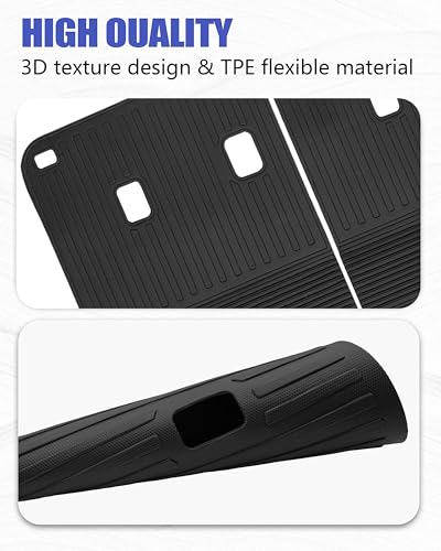 Cargo Liners Backrest Mat for Hyundai Palisade Accessories 2026 with Hook&Loop Rear Trunk Mat Rear Seat Back Cover Protector All Weather Anti-Slip Split Dog Liner - size: Palisade 2026+