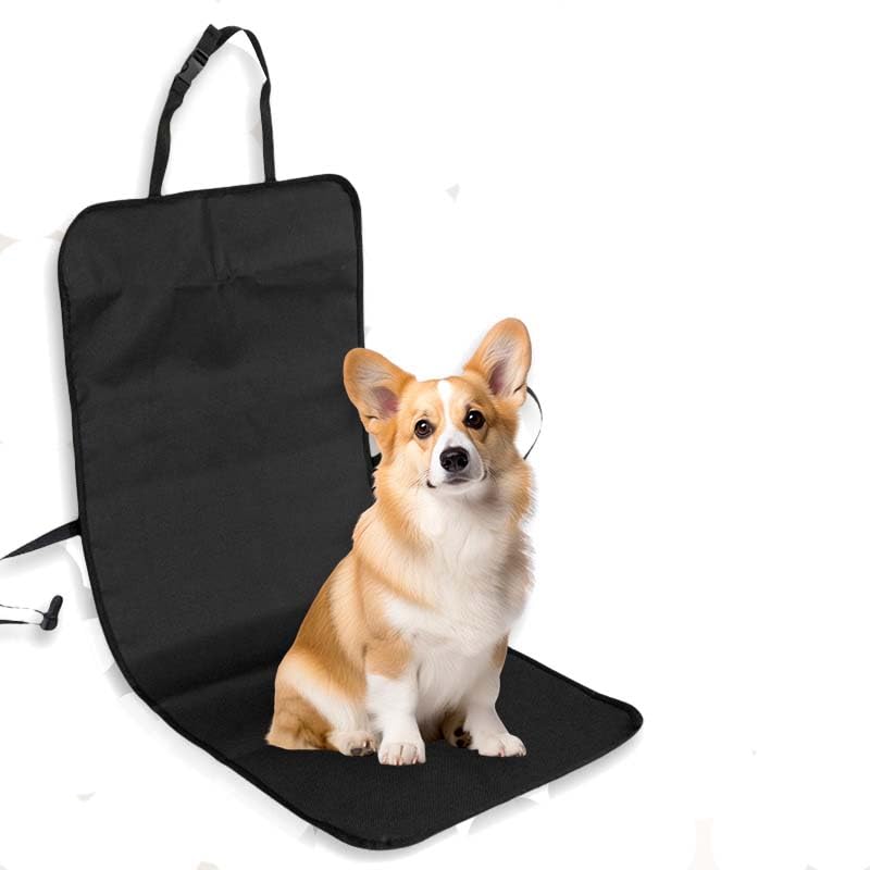 Car Seat Protector Waterproof Dog Car Seat Cover Scratch-Proof Universal Front Seat Covers Non-Slip Pet Passenger Seat Cover Protector for Dogs Cats Pets Cars Trucks SUVs Keeps Seats Clean