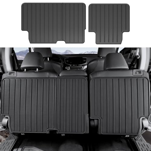 Kick Mats for 2016-2022 Honda Pilot 8 Passengers (No Elite Models) Car Mat Accessories, 2nd Kick Mats for 2022 Honda Pilot Accessories - size: for 2016-2022 Honda Pilot Kick Mats