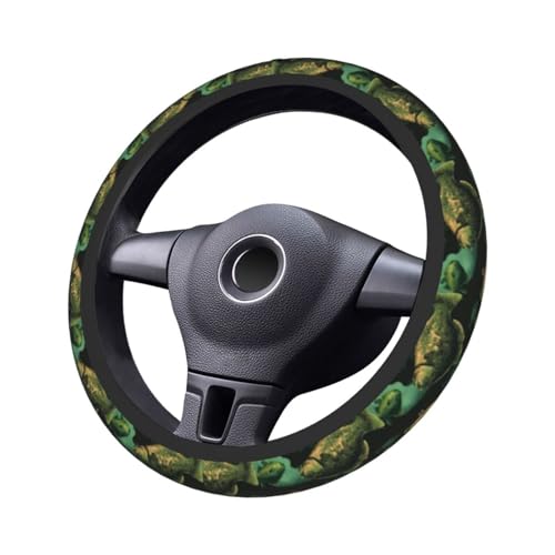 Fish Steering Wheel Covers Non Slip Neoprene Universal 15 Inch Steering Wheel Protector Car Cover for Men Women - color: Fish
