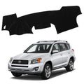 XITER Polyester Dashboard Cover Mat Carpet Dash Nonslip Sun Shade Mat Compatible For Toyota RAV4 2006 2007 2008 2009 2010 2011 2012 - size: 2006-2012 RAV4