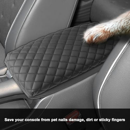 SXCY for 2023-2025 2026 2027 Honda HRV Armrest Cover Pad for 2025 2026 2027 Honda HRV Accessories 2025 2026 2027 HRV Center Console Cover Middle Console Cover w/Soft Cotton Cushion (Added-Pad) - color: 2023-2025 2026 2027 HRV Add Pad
