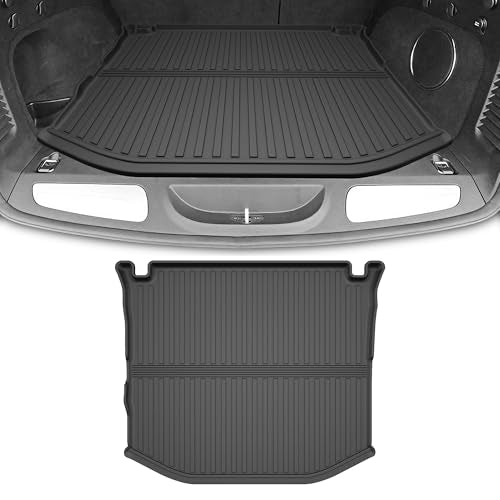 Cargo Mat Fit for 2011-2021 Jeep Grand Cherokee Rear Cargo Liner: All Weather Custom Fit TPE Automotive Trunk Liner - Grand Cherokee Trunk Mat, Black - style: 5) for Jeep Grand Cherokee 2011-2021 Cargo Liner