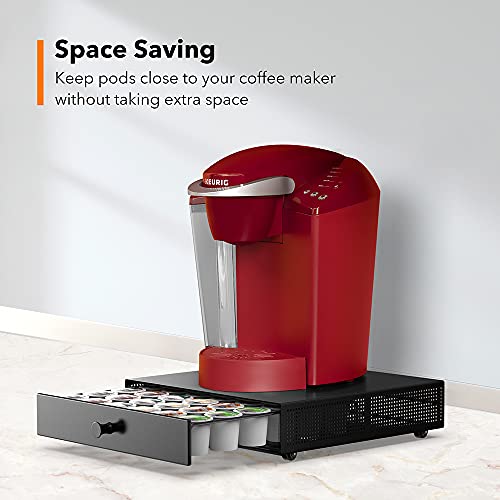 SICHEER K Cup Organization Storage Drawer Maker K Cup Holder Coffee Pod Organizer Stand Tray Counter Rack Countertop Maker Stand Capsules Compatible with Keurig Accessories Holds 36 Pods - size: 36 Pod Capacity