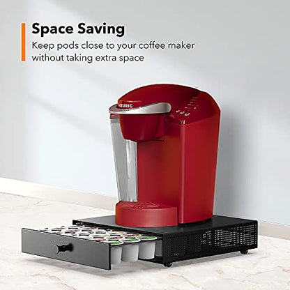 SICHEER K Cup Organization Storage Drawer Maker K Cup Holder Coffee Pod Organizer Stand Tray Counter Rack Countertop Maker Stand Capsules Compatible with Keurig Accessories Holds 36 Pods - size: 36 Pod Capacity