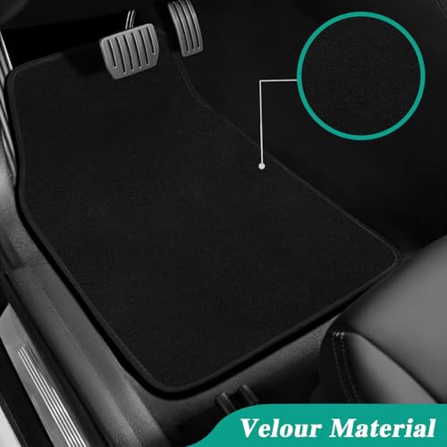GXARTS 4PCS Car Floor Mats Carpet Full Set Fit for Lexus RX350 RX330 RX400h 2004 2005 2006 2007 2008 2009 | All-Weather, Velour | Waterproof ＆ Anti Sliding Backing