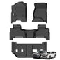 Wailtnb-All Weather Floor Mats for Chevrolet Suburban & GMC Yukon XL 2015-2020 Custom Fit Chevy Suburban & Yukon XL 2015-2020 Waterproof Durable Accessories for Suburban - style: 30|For Suburban/Yukon XL | 2015-2020 | Mats