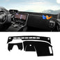 Autorder Dashboard Cover Mat for Toyota bZ4X /Subaru Solterra 2023 2024 2025 Accessories Dash Cover Upgrade Velvet Dash Mat Sunshade Glare UV Rays Protector - size: 2023-2025 Toyota bZ4X