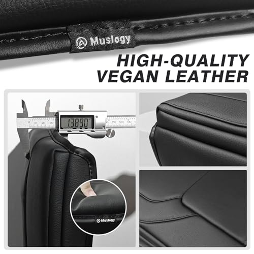 Center Console Armrest Cover Fit for Dodge Ram1500 2500 3500 2019-2026 Accessories, Comfort Armrest Pad Console Lid Cushion Vegan Leather 1-Inch Thick(Bucket Seat ONLY, NO Limited,Laramie) - size: 3) 19-25|Ram1500/2500/3500|Bucket Seat, +Thick,V1
