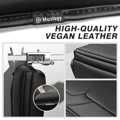Center Console Armrest Cover Fit for Dodge Ram1500 2500 3500 2019-2026 Accessories, Comfort Armrest Pad Console Lid Cushion Vegan Leather 1-Inch Thick(Bucket Seat ONLY, NO Limited,Laramie) - size: 3) 19-25|Ram1500/2500/3500|Bucket Seat, +Thick,V1