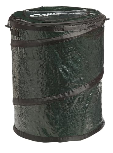 Coghlan's Mini Pop-Up Lightweight Trash Can – Collapsible Waste Bin for Camping, Hiking, Travel, and Outdoor Use – Portable, Durable, and Easy to Store – 14 Gallon - color: Green, size: Trash Can -Mini- Lightweight
