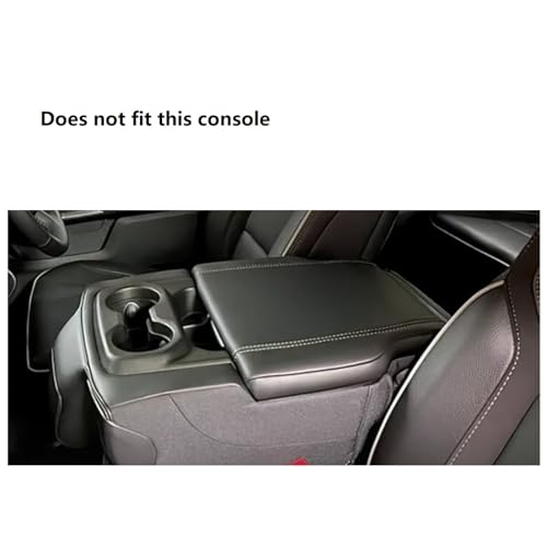 Neoprene Center Console Cover for RAM 2014-2025 | 1.5mm Sweat-Proof, Pet-Proof Armrest Protector | UV Resistant & Elastic Straps