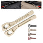 Car Seat Gap Filler Set of 2, Premium Interior Car Accessories, Multifunctional Car Storage Solution with Non-Slip Design, Fits Most Vehicles (Beige) - color: Beige