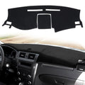 Dashboard Cover Dash Cover Mat Pad Carpet Custom Fit for Ford Fusion 2010 2011 2012 (Black) - color: 2010-2012 Black