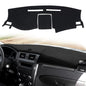 Dashboard Cover Dash Cover Mat Pad Carpet Custom Fit for Ford Fusion 2010 2011 2012 (Black) - color: 2010-2012 Black