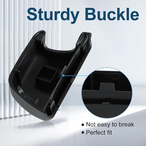 Front Seat Belt Turning Loop Cover Compatible with Jeep Wrangler JK 2011-2018 Replace#：5HF07DX9AE - size: 5HF07DX9AE