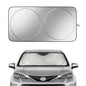 Sienna Windshield Sun Shade, Custom Fit Foldable Front Window Sunshade Visor, Reflective UV and Heat Block Interior Protector, Fits 1998–2025 Models - size: for Sienna 1998-2025