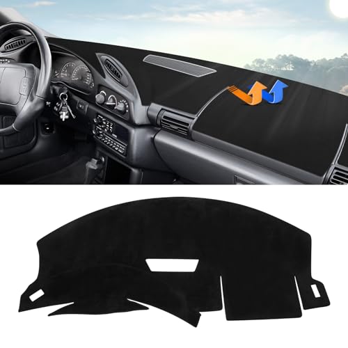 Autorder Dashboard Cover Mat for 1993 1994 1995 1996 Chevrolet Camaro Accessories Dash Cover Upgrade Velvet Dash Mat Sunshade Glare UV Rays Protector - size: 1993-1996 Camaro