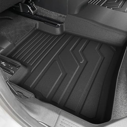 KARPAL Floor Mats for Nissan Rogue 2021-2025 2026 (Not for Sport), TPE Rubber All Weather Protection Floor Liners Nissan Rogue Accessories Car Mats, Front & 2nd Row & Cargo Liner - style: 2021-2026 | For Nissan Rogue | Full Set