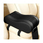 Car Armrest Cushion, Soft Memory Foam Leather Vehicle Armrest Pillow with Storage Bag, Multifunctional Automotive Interior Center Console Arm Rest Pad, Universal for Most Vehicles (Black)